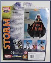 Storm (Long Hair) from Marvel Select - Basic Series manufactured by Diamond Select [Back]
