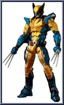 Wolverine from Marvel - Fighting Armor manufactured by Sentinel [Loose]