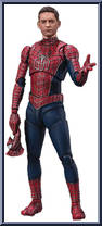 Spider-Man from Marvel - S.H. Figuarts - Spider-Man No Way Home manufactured by Bandai [Loose]