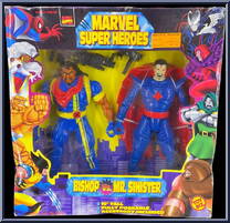 Bishop / Mr. Sinister from Marvel - Super Heroes - 10" 2-Packs manufactured by Toy Biz [Front]