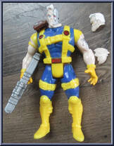 Cable (Cyborg) from Marvel - Super Heroes - Series 6 manufactured by Toy Biz [Loose]