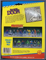 Dr. Doom (Rotating Power Driven Weapons) [Reissue] from Marvel - Super Heroes - Series 4 manufactured by Toy Biz [Back]