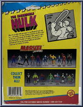 Incredible Hulk (Crushing Arm) [Reissue] from Marvel - Super Heroes - Series 4 manufactured by Toy Biz [Back]