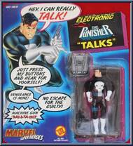 Punisher from Marvel - Super Heroes - Electronic "Talks" manufactured by Toy Biz [Front]