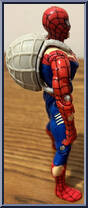 Spider-Man (Battle Ravaged) from Marvel - Super Heroes - Series 7 manufactured by Toy Biz [Loose]