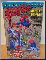 Spider-Man Attack Tower from Marvel - Super Heroes - Accessories manufactured by Toy Biz [Front]