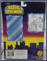 Wizard from Marvel - Super Heroes - Series 6 manufactured by Toy Biz [Back]