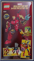 Iron Man from Marvel Super Heroes - Build-a-Figures manufactured by Lego [Back]