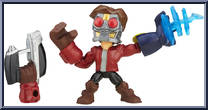 Star-Lord from Marvel Super Hero Mashers - Micro manufactured by Hasbro [Loose]