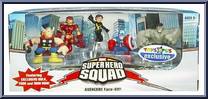 Avengers Face-Off from Marvel Super Hero Squad - 5-Packs manufactured by Hasbro [Front]