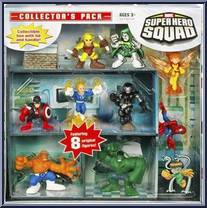 Collectors Pack from Marvel Super Hero Squad - Gift Packs manufactured by Hasbro [Front]