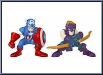 Hawkeye & Captain America Action Figure