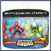 Spider-Man & Mysterio from Marvel Super Hero Squad - Spider-Man Series 4 manufactured by Hasbro [Front]