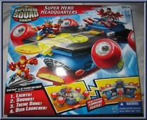 Super Hero Headquarters from Marvel Super Hero Squad - Show manufactured by Hasbro [Front]