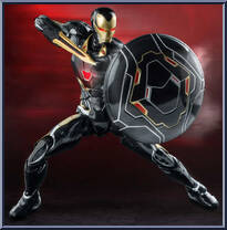 Iorn Man (Mark 50) (Black X Gold) Action Figure