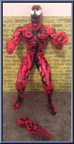 Carnage from Marvel Universe - 5" Scale - Series  2 manufactured by Toy Biz [Loose]