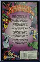 Iron Man (Steel-Tech) from Marvel Universe - Metal Warriors manufactured by Toy Biz [Back]