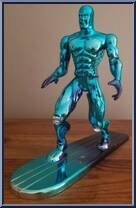 Silver Surfer from Marvel Universe - Marvel Team-Ups manufactured by Toy Biz [Loose]