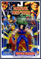 Weapon X (AOA Wolverine) from Marvel Universe - 5" Scale - Series  7 manufactured by Toy Biz [Front]