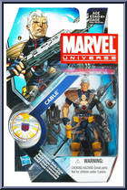 Cable (with Baby Hope) from Marvel Universe - Fury Files - Wave 13 manufactured by Hasbro [Front]