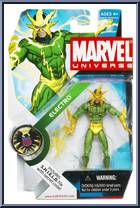 Electro from Marvel Universe - Fury Files - Wave  5 manufactured by Hasbro [Front]
