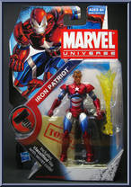 Iron Patriot (Unmasked) Action Figure
