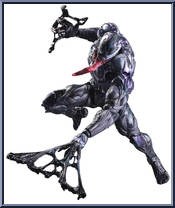 Venom (Black) from Marvel Universe - Basic Series manufactured by Play Arts Kai [Loose]