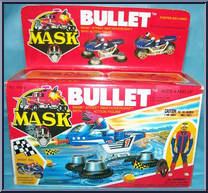 Bullet from M.A.S.K. - Racing Series manufactured by Kenner [Front]