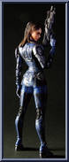 Ashley Williams from Mass Effect 3 - Basic Series manufactured by Play Arts Kai [Loose]