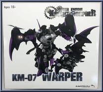 Warper from Mastermind Creations - Knight Morpher manufactured by Mastermind Creations [Back]