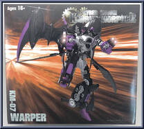 Warper from Mastermind Creations - Knight Morpher manufactured by Mastermind Creations [Front]
