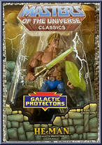 He-Man (Galactic Protectors) from Masters of the Universe - Classics - Basic Series manufactured by Mattel [Front]