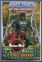 King Hssss (Snake Men) from Masters of the Universe - Classics - Basic Series manufactured by Mattel [Front]