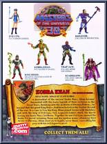 Kobra Khan from Masters of the Universe - Classics - Basic Series manufactured by Mattel [Back]