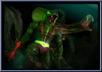 Kobra Khan from Masters of the Universe - Classics - Basic Series manufactured by Mattel [Loose]