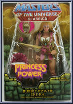 She-Ra (Bubble Power) (Princess of Power) from Masters of the Universe - Classics - Basic Series manufactured by Mattel [Front]