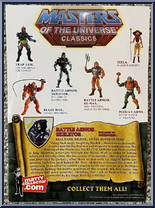 Skeletor (Battle Armor) from Masters of the Universe - Classics - Basic Series manufactured by Mattel [Back]
