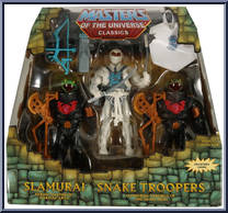 Slamurai / Snake Troopers from Masters of the Universe - Classics - Multi-Packs manufactured by Mattel [Front]