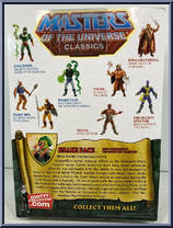 Snake Face (Snake Men) from Masters of the Universe - Classics - Basic Series manufactured by Mattel [Back]