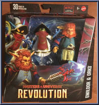 Gwildor & Orko from Masters of the Universe - Masterverse - Revolution manufactured by Mattel [Front]