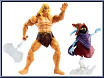 Savage He-Man / Orko from Masters of the Universe - Masterverse - Revelation - Deluxe manufactured by Mattel [Loose]