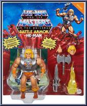 He-Man (Battle Armor) from Masters of the Universe - Origins - Deluxe manufactured by Mattel [Front]