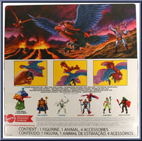 Skeletor & Screeech from Masters of the Universe - Origins - Box Sets manufactured by Mattel [Back]