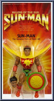 Sun-Man (Alternate Head) from Masters of the Universe - Origins - Basic Series manufactured by Mattel [Front]