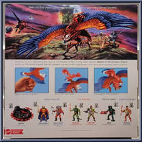Teela & Zoar from Masters of the Universe - Origins - Box Sets manufactured by Mattel [Back]