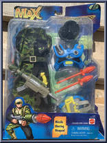 Secret Commando (Blue Vest) Action Figure