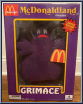 Grimace from McDonaldland - Plush manufactured by Huckleberry Toys [Front]