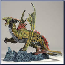 Fire Dragon Clan from McFarlane's Dragons - Series 7 manufactured by McFarlane [Loose]
