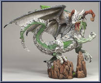 Warrior Dragon Clan (Green) from McFarlane's Dragons - Series 7 manufactured by McFarlane [Loose]