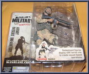 Army Desert Infantry from McFarlane's Military - Redeployed - Series 1 manufactured by McFarlane [Front]